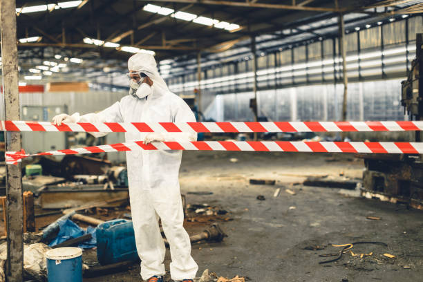 Professional Odor Removal technician working in Beloit, WI